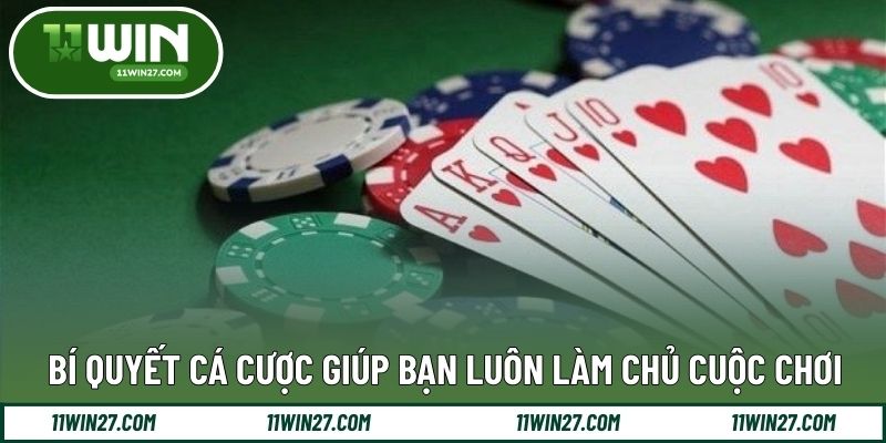 Chiến lược cơ bản khi tham gia trò chơi bài hiệu quả